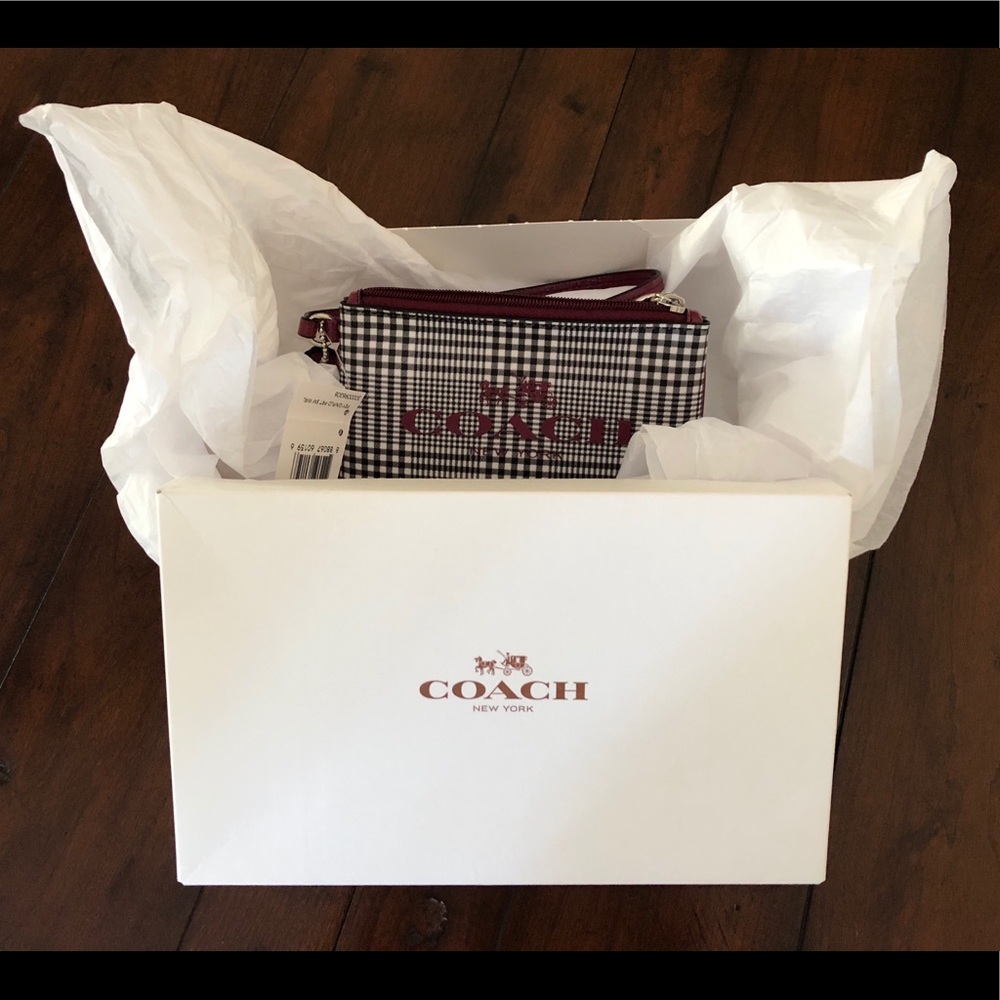 COACH Zippered Wristlet